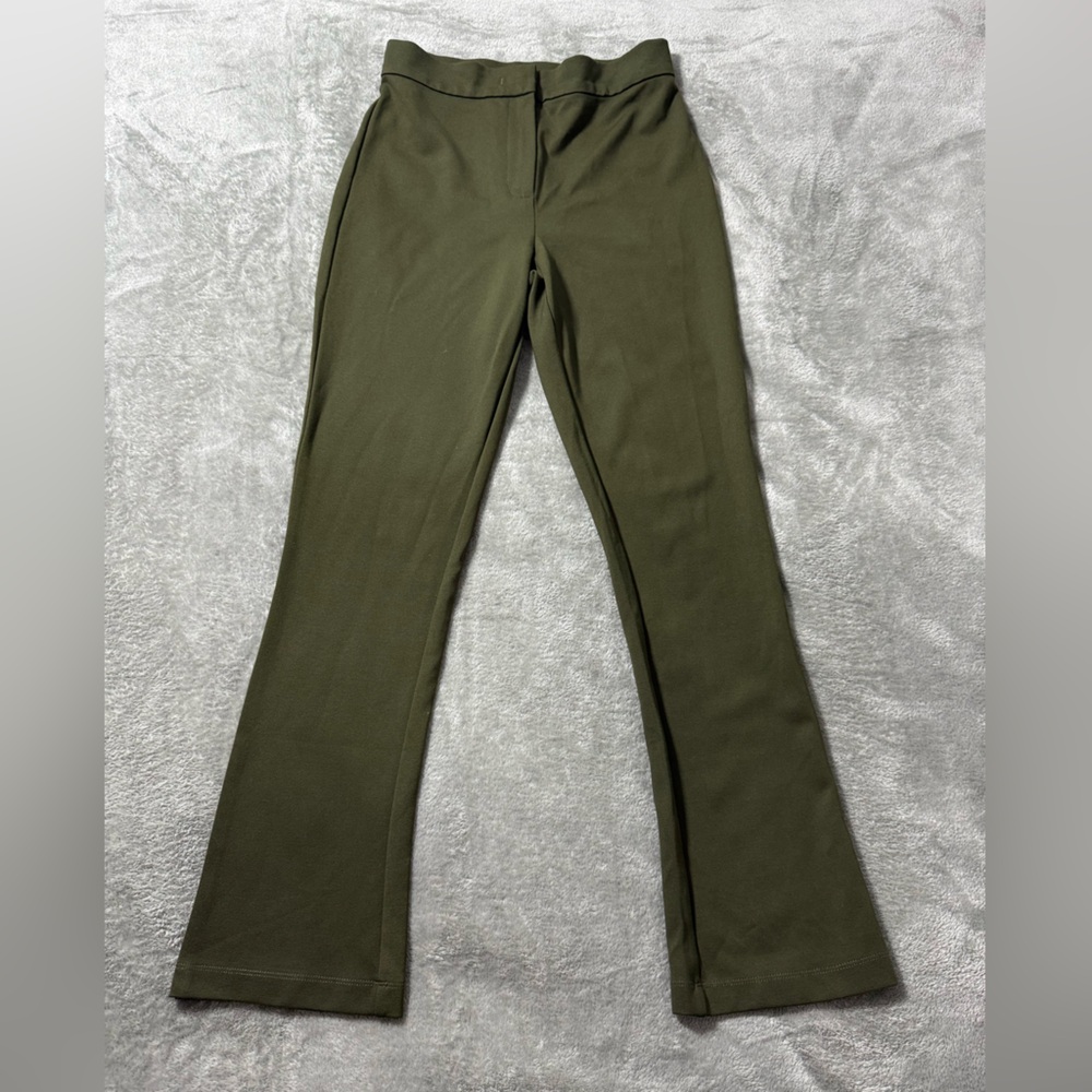 Max Mara Bootcut Trouser Ankle Pant Women’s Size 2 Green Work Dress Pant
